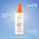 Сонцезахисний спрей-молочко для дітей Lancaster Sun Beauty SPF 50+ 150 мл (3616305924933) - зображення 4