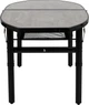 Стол Bo-Camp Northgate 100x70 см Black/Grey (DAS303263) - изображение 3