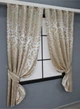 Комплект коротких штор VR-Textil жаккард Вензель №416ш 130х170 см 2 шт Бежевый (35-0041) - изображение 2