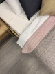 Покрывало двустороннее Decorator Microfiber ромб 215x240 см какао с розовым (85-139) - изображение 7