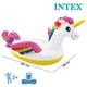 Надувний плотик Intex Єдиноріг 201x140x97см з ручками/ремкомплект від 3 років 57561 - зображення 3