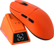 Беспроводная магнитная мышь Ajazz AJ159 APEX PAW3950 400 мАч RGB Оранжевый - изображение 1