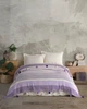 Покрывало MOSS Бавовняне Basile Lila Евро 220 x 240 см Хлопок Лавандовий - изображение 1