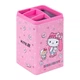 Стакан для ручек Kite Hello Kitty "Котёнок Китти" металлический квадратный розовый (HK25-105-1) - изображение 1