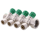 Коллектор вентильный с фитингом Koer KR.1124-4 1"x4 ways [KR2834] - изображение 1