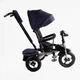 Велосипед-коляска с родительской ручкой BestTrike 6088 F–702-15 поворотное сиденье, надувные колеса, Черный орнамент - изображение 2