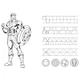 Крупные пазлы для детей 2 в 1 Trefl 41007 P, Super Мaxi Marvel. Вместе сильнее, с раскраской (41007-RT) - изображение 3