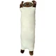 Игрушка подушка длинная Bambi K15312 W Кот батон, Белый плюш, 105 см (K15312 White-RT) - изображение 1
