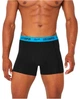 Трусы-боксеры мужские Lee Cooper 42261140LBLUE M черные с голубым поясом (4226114039084) - изображение 1