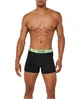 Трусы-боксеры мужские Lee Cooper 42261140LGREEN M черные с салатовым поясом (4226114039086) - изображение 2