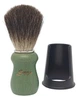 Помазок для гоління Semogue Pharos-C3 Pure Black Badger Ocean Green (Ворс Борсука) - зображення 1