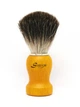 Помазок для гоління Semogue Pharos-C3 Pure Black Badger Yellow (Ворс Борсука) - изображение 2