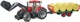Игрушечный набор Bruder Трактор Case IH Optum 300CVX с передним погрузчиком и прицепом с тюками (03198) - изображение 1
