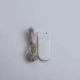Светодиодная гирлянда Роса 5 метров на батарейках 50 led нить на белом проводе мультиколор 50L5MWML - изображение 6