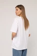 Футболка з коротким рукавом жіноча S колір білий YUKI ЦБ-00274610 - зображення 6