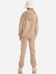 Spodnie dresowe dziewczęce joggery 4F 4FJWSS25TTROF1187-83S 122 cm Beżowe (5905700426189) - obraz 3