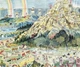 Постер CP Мапа казкових земель (Англія 1918), Вінтаж 160х46 см (54) - зображення 5