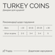 Ласощі для собак Джерки Savory Puppy Coins With Turkey монетки для цуценят з індичкою 100 г (4820261921090) - зображення 3