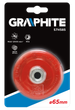 Щітка чашкова по металу Graphite 65мм, з плетеного нержавіючого дроту INOX, M14, 57H585 (100001957) - зображення 3