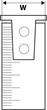 Рулетка вимірювальна 3м x 16мм, сталева стрічка, автостоп, 27C383, Topex - зображення 2