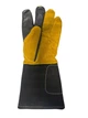Перчатки сварщика MIG/TIG - Curved, WELDPROSTAR, (0700005040) с подкладкой из флиса, усиленные, размер10, сшитые кевлар, 35см. - изображение 4