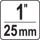 Klucz do rur YATO typ S 420 mm 1.5" (YT-2217) - obraz 2