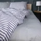Простынь MirSon Бязь 17-0768 Harmony Stripes 180x220 см (2200011019017) - изображение 1