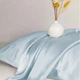 Простынь MirSon Satin Light Pro 10-019 Gray-blue 180x220 см (2200011024561) - изображение 4