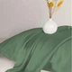 Простынь MirSon Satin Light Pro 10-017 Green Olive 180x220 см (2200011023311) - изображение 4