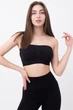 Топ-бандо без бретелей бесшовный Giulia Bandeau L/XL Черный - изображение 6