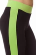 Леггинсы спортивные GIULIA LEGGINGS SPORT S Черно-зеленые - изображение 3