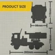 Конструктор Wange Ракетная установка M142 HIMARS (457 деталей) - изображение 6