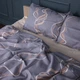 Комплект постельного белья MirSon Двуспальный 175х210 см 22-1407 Wavy lines Сатин (2200011121581) - изображение 2