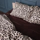 Комплект постельного белья MirSon Двуспальный 175х210 см 22-1409 Leopard Chic Сатин (2200011122120) - изображение 2