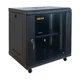 Шкаф серверный настенный с полкой GEAR 12U 19'' 600x600x600 Черный (GWMSN-12U-600-600) - изображение 1