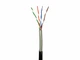 Мережевий кабель вита пара GEAR CAT.5E UTP Copper 4Px2x0.51 PVC+PE Outdoor 100M (GEC-UTPCUOUT051100) - изображение 1