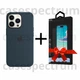 Чехол силиконовый OEM Silicone Case with MagSafe для Apple iPhone 13 Pro Max Abyss Blue + Подарок защитное стекло Pixel для Apple iPhone - изображение 1