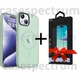 Чехол ударостойкий матовый WAVE Premium Matte Insane Case with MagSafe для Apple Iphone 14 Plus Mint + Подарок защитное стекло Pixel для Apple iPhone - изображение 1