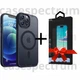 Чехол ударостойкий матовый WAVE Premium Matte Insane Case with MagSafe для Apple Iphone 14 Pro Midnight Blue + Подарок защитное стекло Pixel для Apple iPhone - изображение 1