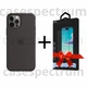 Чехол силиконовый OEM Silicone Case with MagSafe для Apple iPhone 14 Pro max Midnight + Подарок защитное стекло Pixel для Apple iPhone - изображение 1