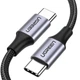 Кабель UGREEN US355 USB 3.1 Type-C to Type-C M-M 1m 20V/5A 100W 10Gbps Black (80150) - изображение 3