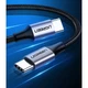 Кабель UGREEN US355 USB 3.1 Type-C to Type-C M-M 1m 20V/5A 100W 10Gbps Black (80150) - изображение 5
