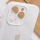 Чохол Silicone Premium case з захистом камери для iPhone 16 Pro Full Camera Protective white 2263 - изображение 3