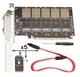 Плата розширення Frime WCH382L (ECF-PCIEtoSSD010) PCI-E-5xM.2 (B Key) - изображение 7