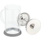 Заварник Well Done WD-8038B френч-пресс стеклянный 800ml - изображение 5