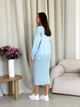 В'язана спiдниця ART KNIT Katrin Блакитна, S-M 022154 - зображення 4