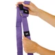 Гамак для йоги со стропами и креплением на дверь Lutinq Air Yoga rope LT-2090 (полиэстер, Фиолетовый) - изображение 6