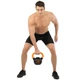 Гиря тренувальна цільна гумова з пофарбованою ручкою LiveUp Urethane competition kettlebell UAZE5336-16 16кг (чавун, чорний оранжевий) - зображення 9