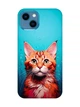 Чохол на iPhone 13 mini Кішка (принт 408) - зображення 1