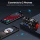 Гарнітура GEARELEC X5 Bluetooth для мотоциклетного шолома з FM-радіо, голосовим керуванням та сигнальним світлом - зображення 4